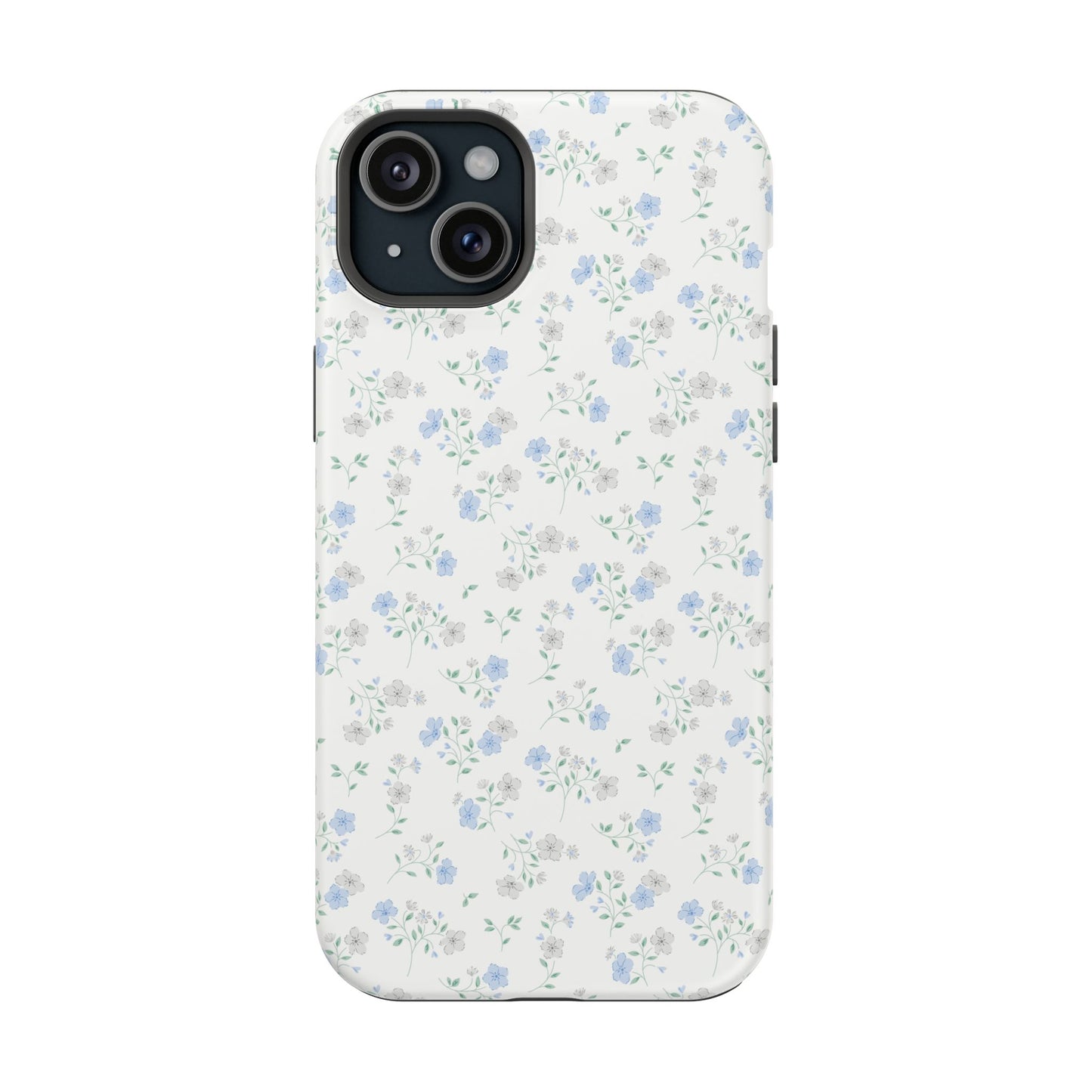 Blue Floral Ditsy iPhone Case