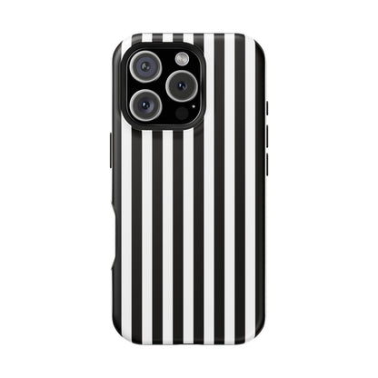 Noir Stripes iPhone Case