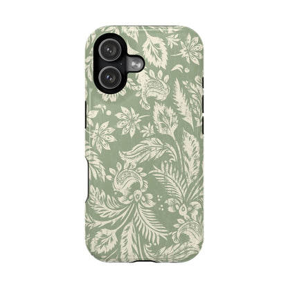 Sage Paisley iPhone Case
