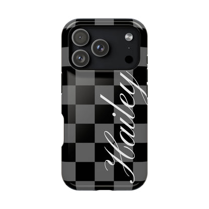 Custom Twilight Checkered iPhone Case