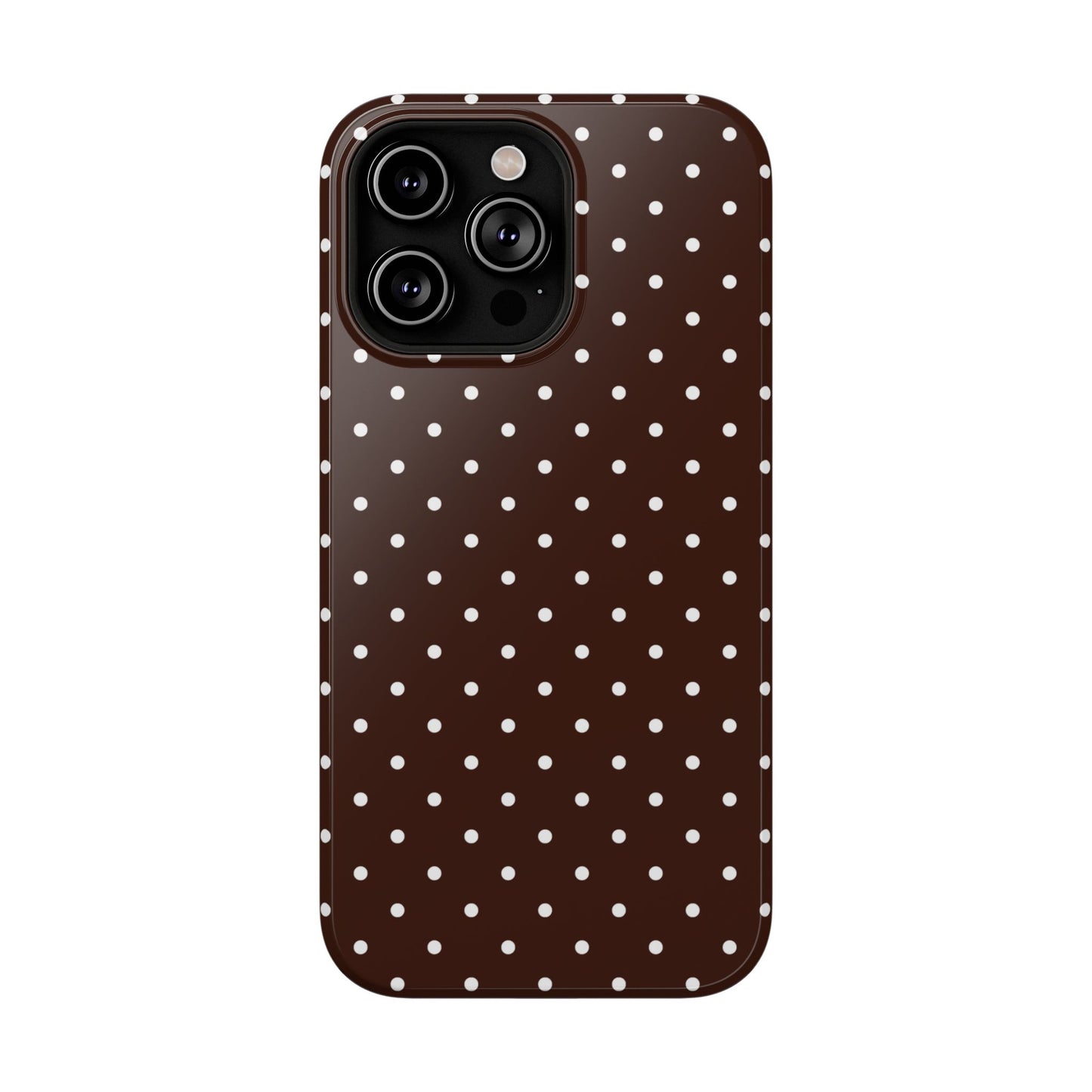 Mocha Mini Dots iPhone Case