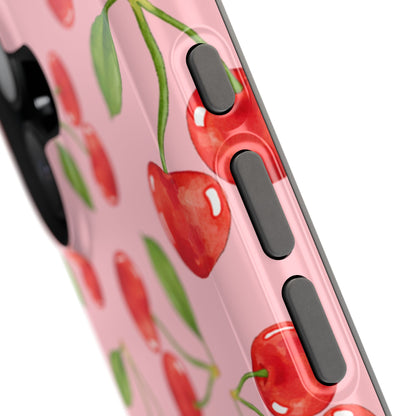 Cherry Rain iPhone Case