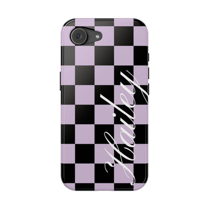 Custom Witchy Checkered iPhone Case