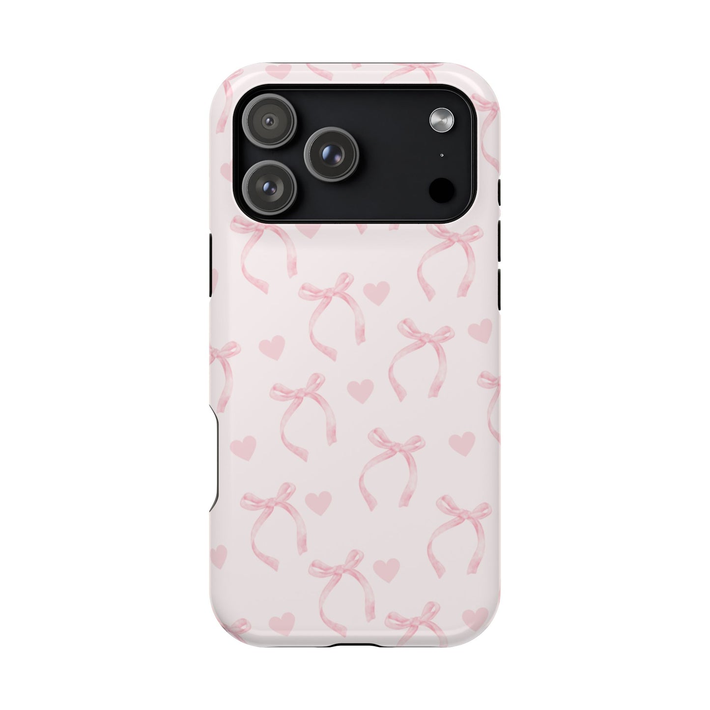 Coquette Pink Bows iPhone Case