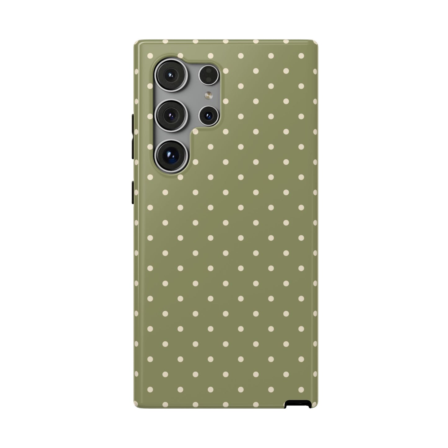 Green Mini Dots Samsung Case