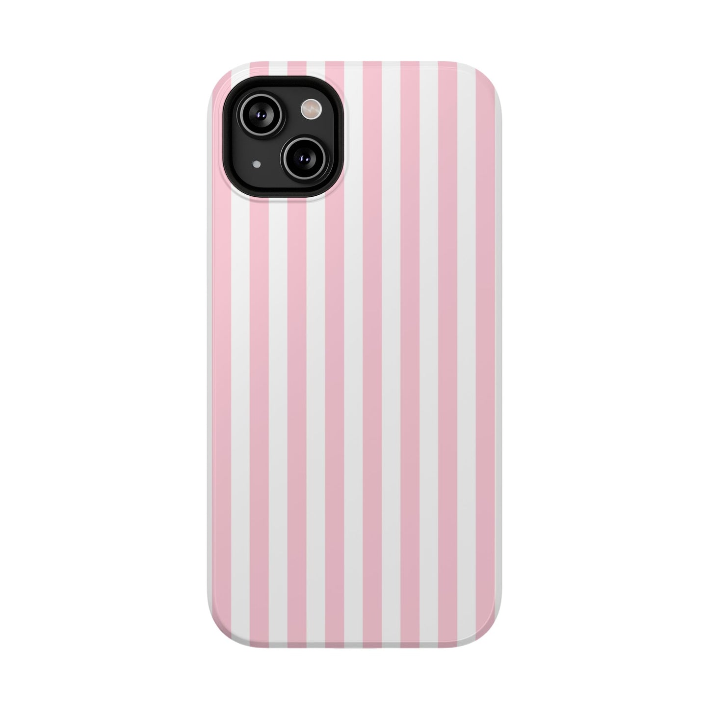 Pink Picnic Stripes iPhone Case