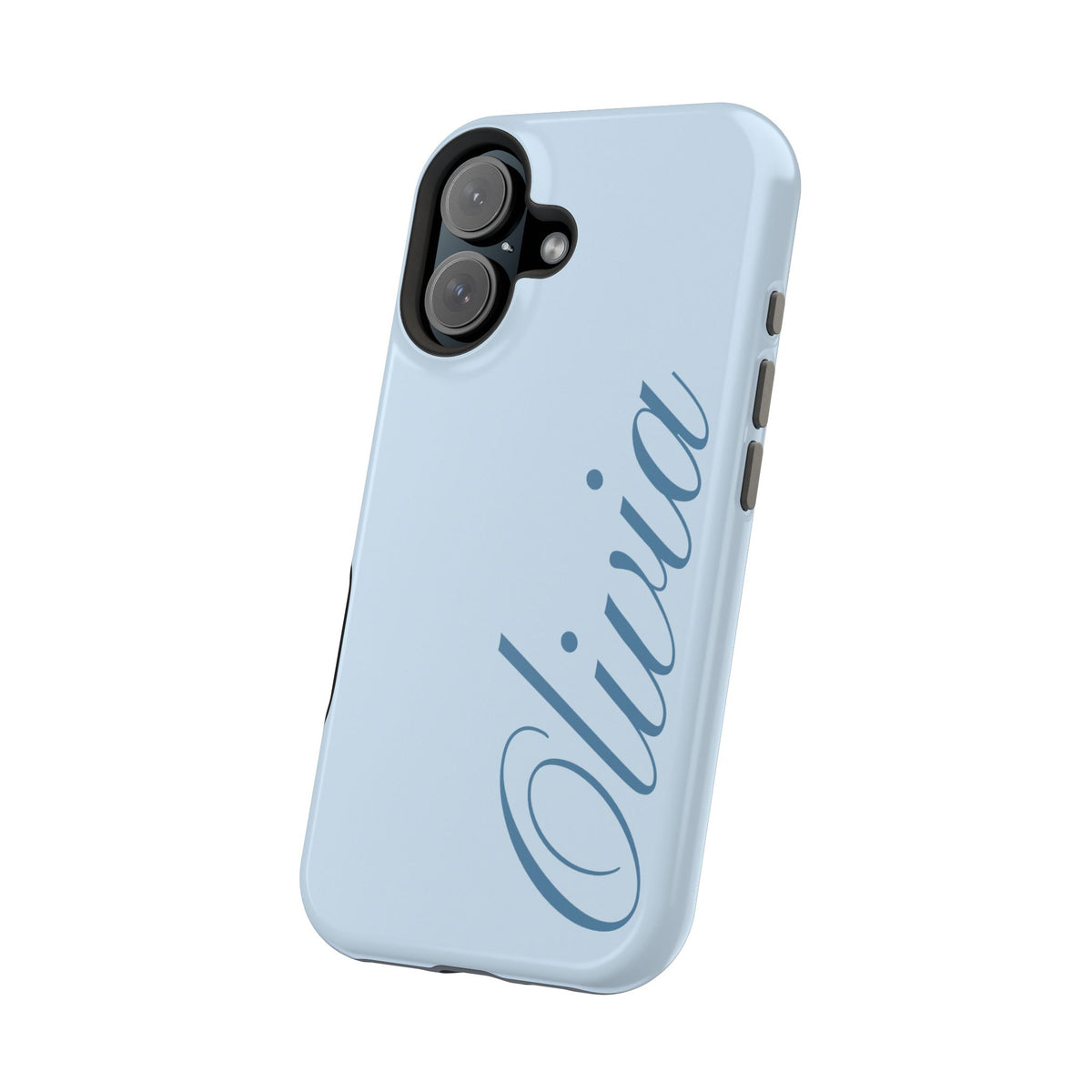 Custom Blue iPhone Case