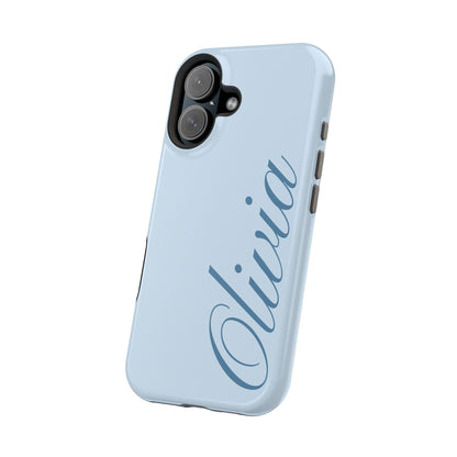 Custom Blue iPhone Case