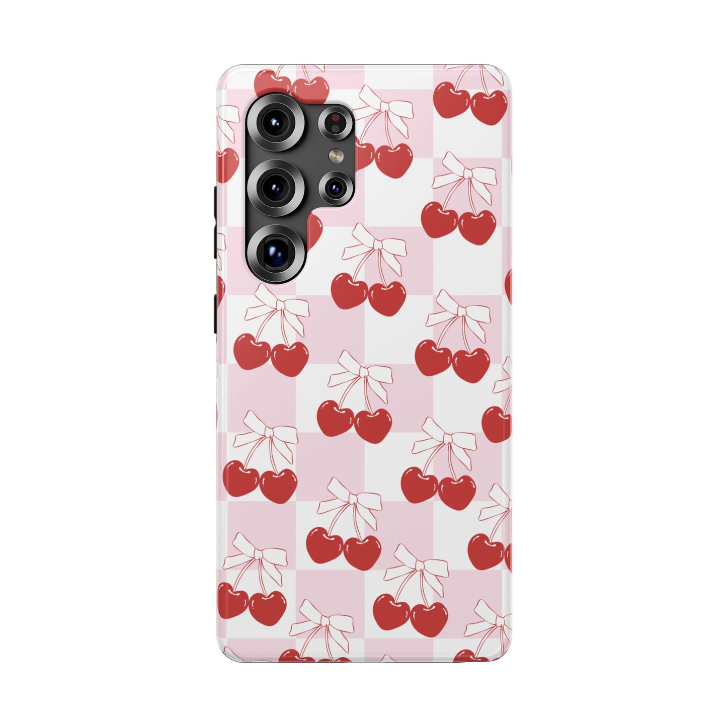 Cherry Bows Coquette Samsung Case