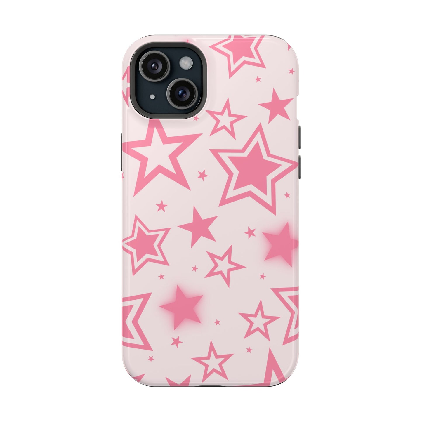 Hot Pink Stardust iPhone Case
