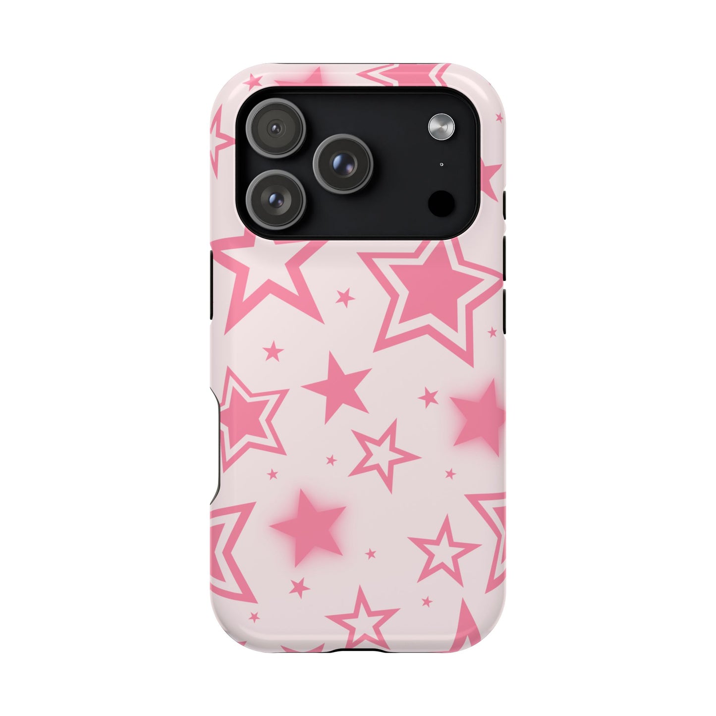 Hot Pink Stardust iPhone Case