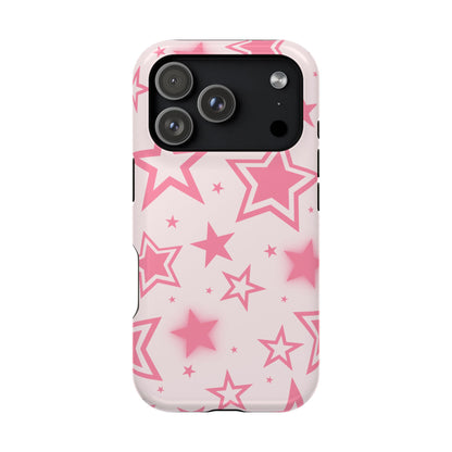 Hot Pink Stardust iPhone Case