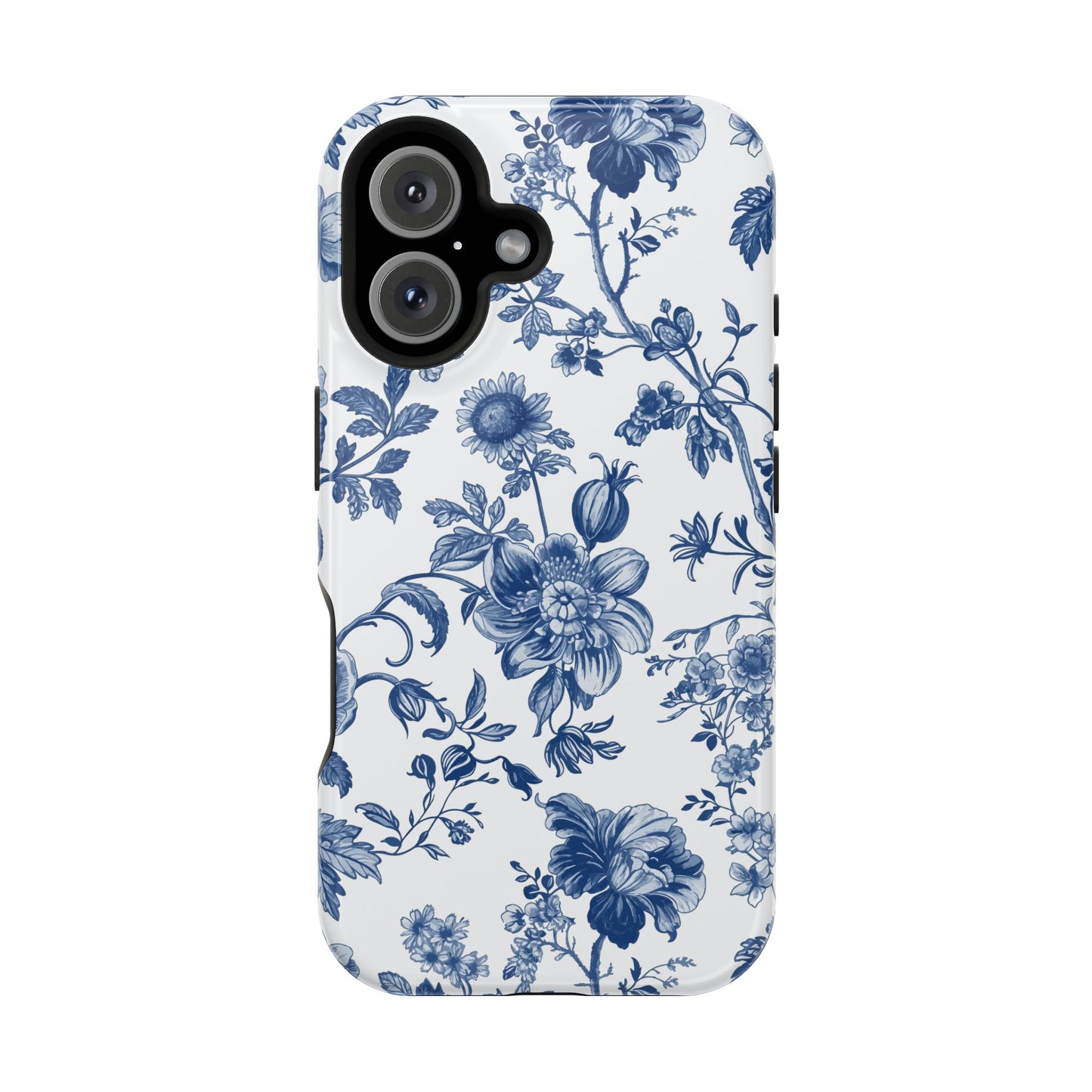 French Navy Toile iPhone Case