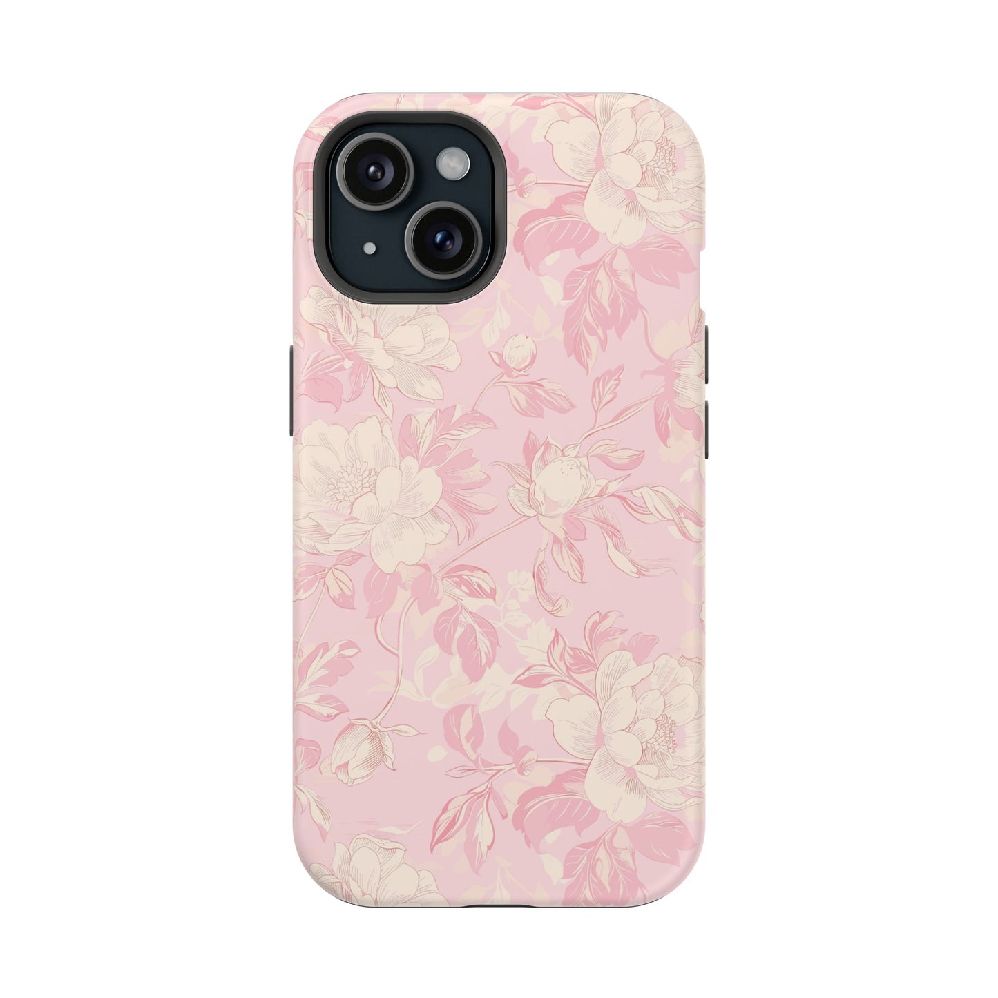 Pretty Pink Toile iPhone Case