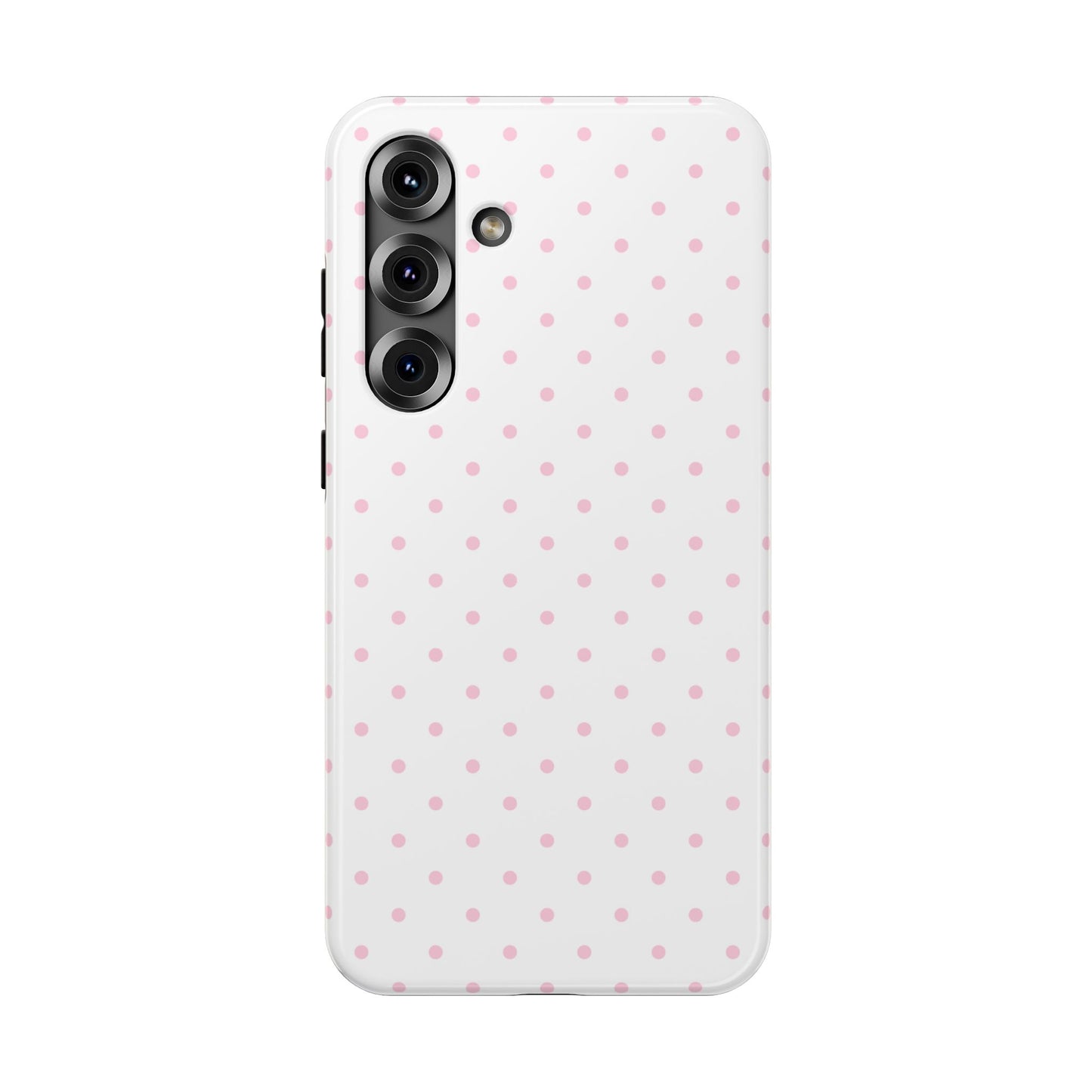 Pink Clouds Mini Dots Samsung Case