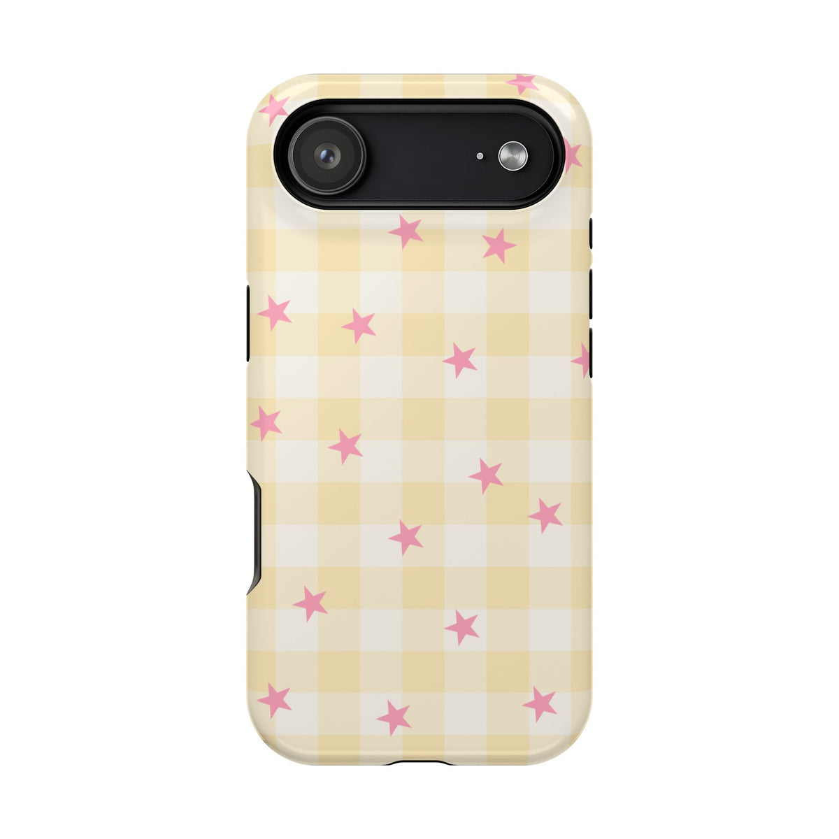 Buttercup Gingham iPhone Case