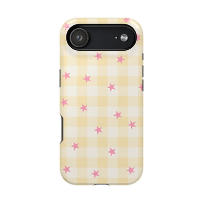 Buttercup Gingham iPhone Case