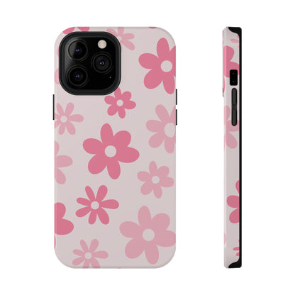 Pink Flower Power iPhone Case