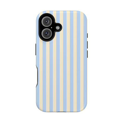 Lemon Sky Stripes iPhone Case