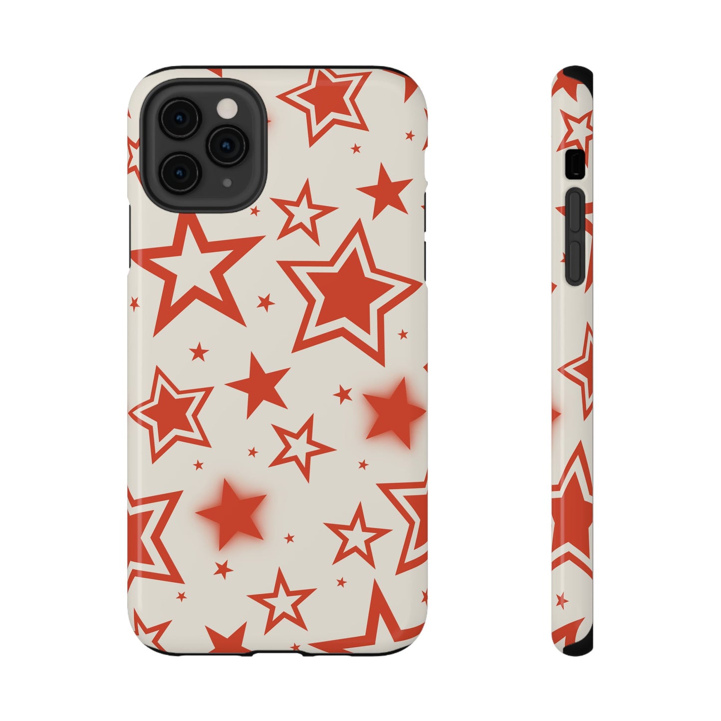 Red Stardust iPhone Case