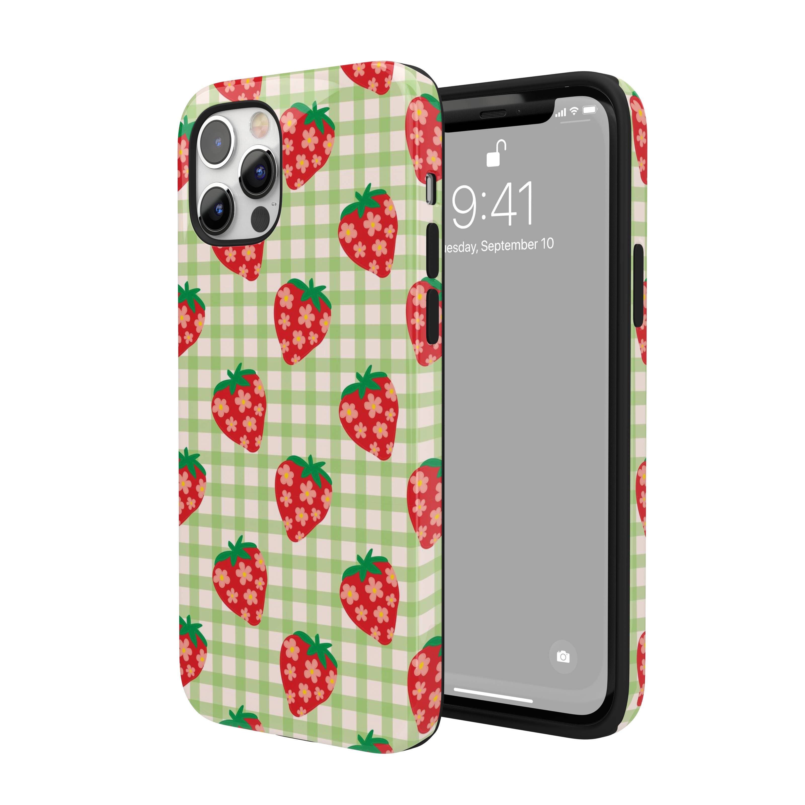 Strawberry Picnic iPhone Case
