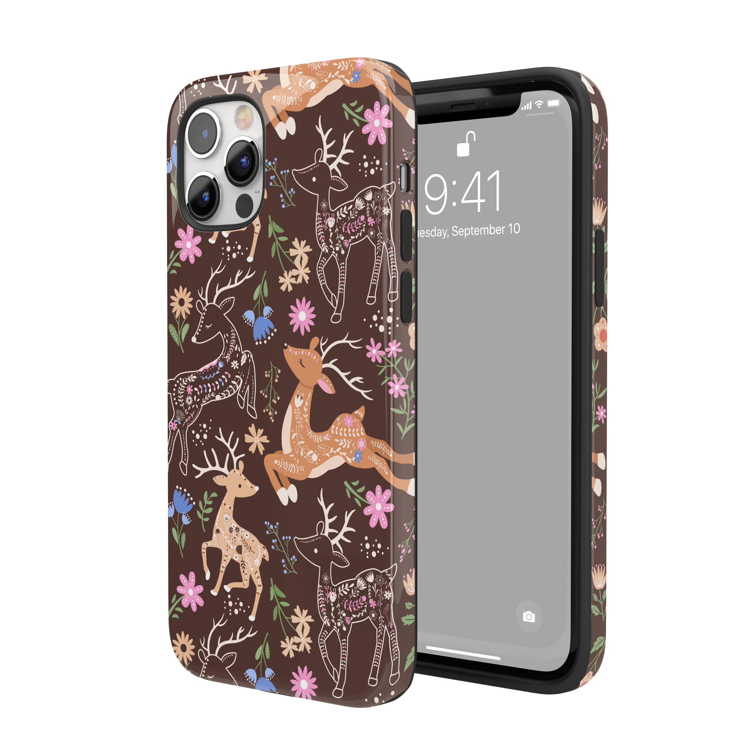 Deer Meadow iPhone Case