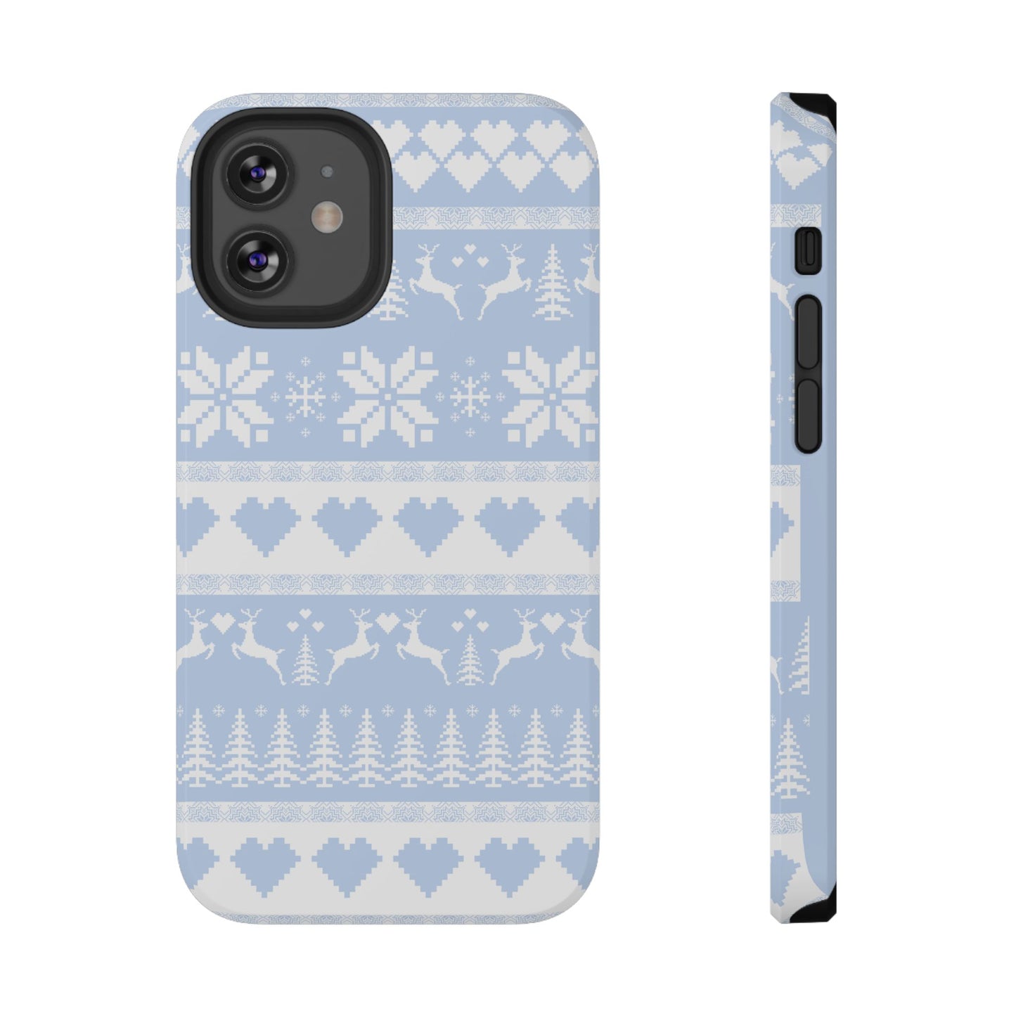 Blue Christmas Sweater iPhone Case