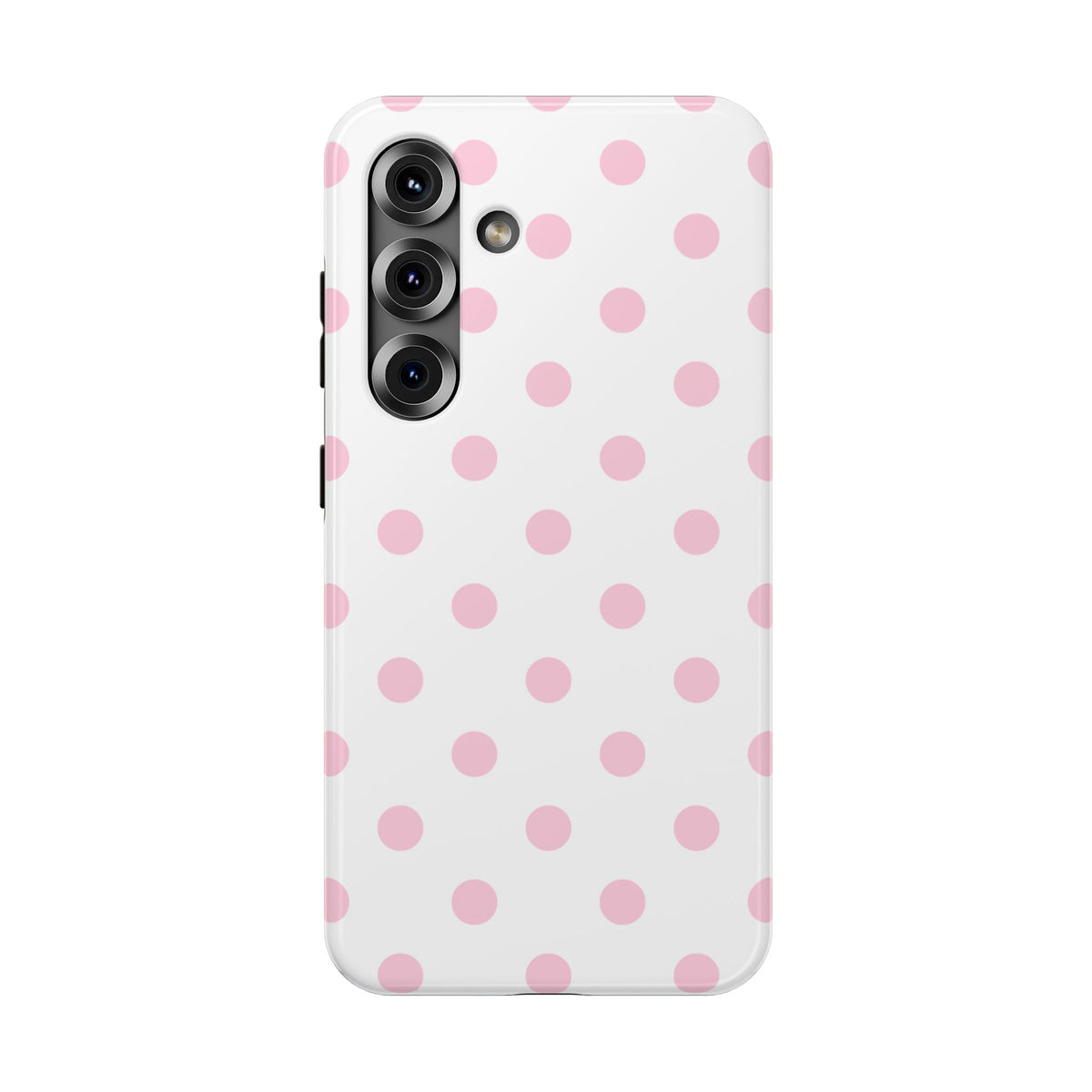 Pink Clouds Polka Dots Samsung Case