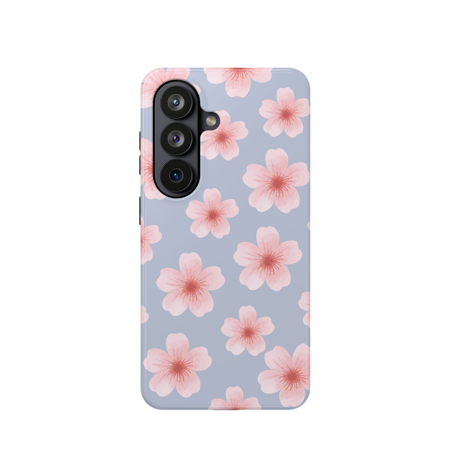 Blue Cherry Blossoms Samsung Case