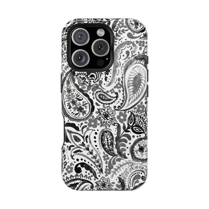 Ink Paisley iPhone Case