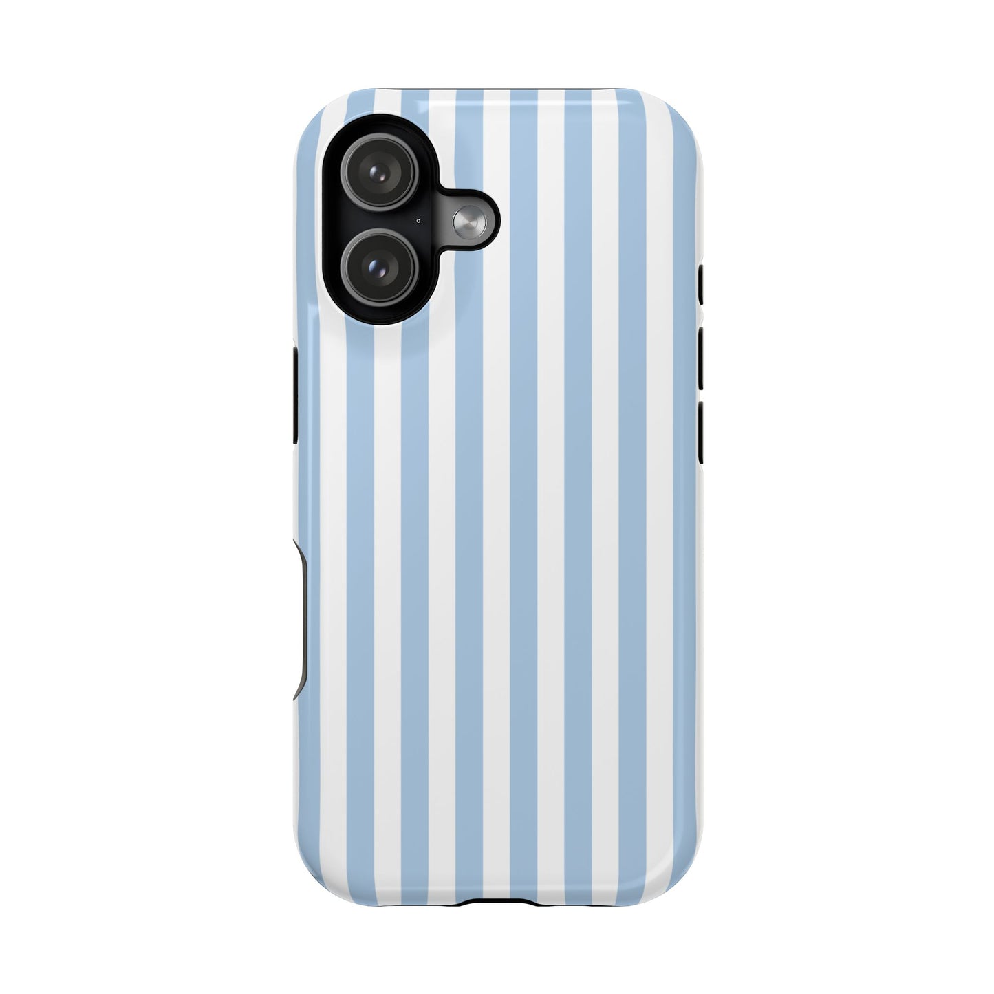 Blue Picnic Stripes iPhone Case