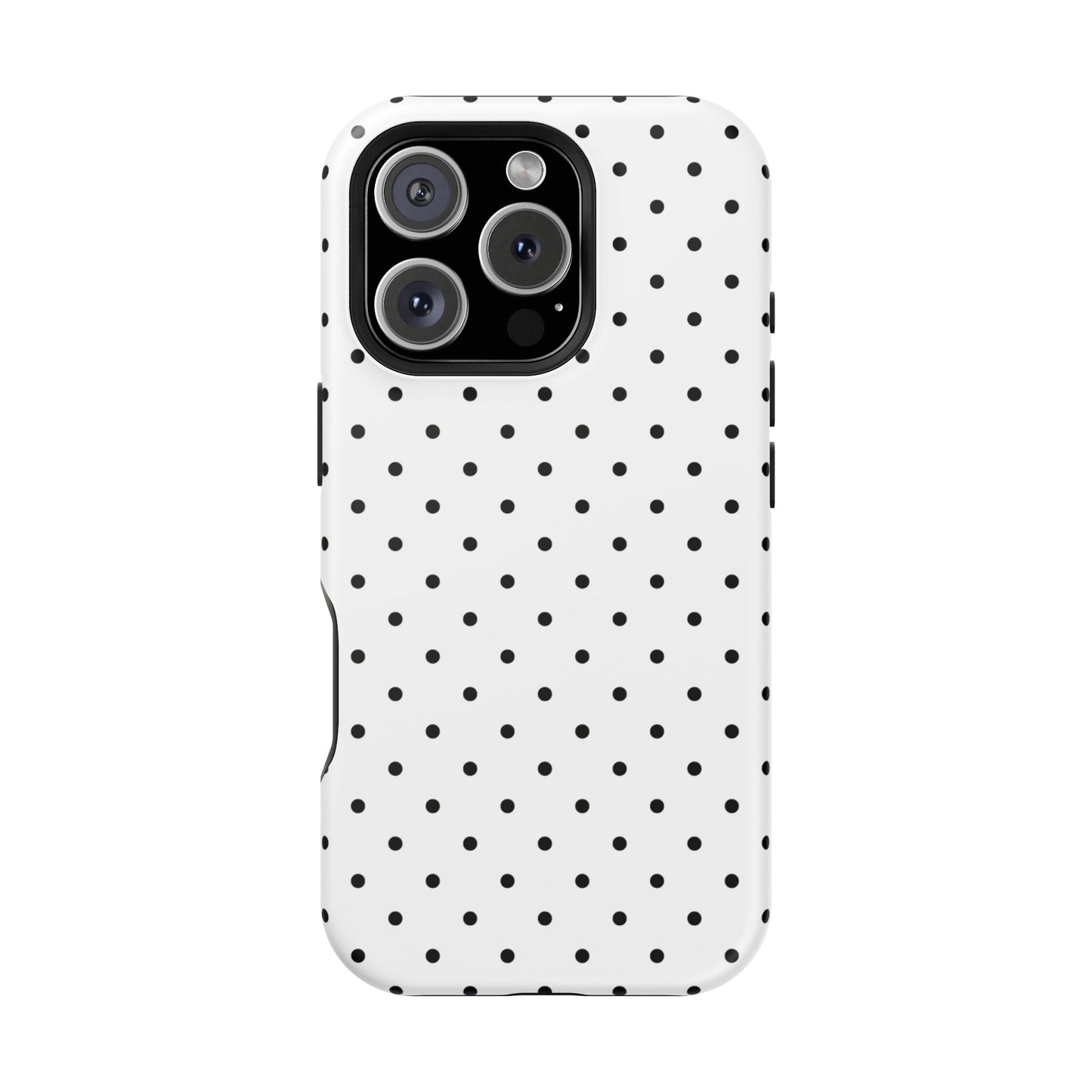 Black Mini Dots iPhone Case