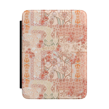 Peachy Paisley Kindle Case