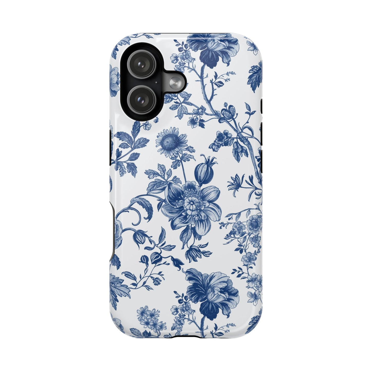 French Navy Toile iPhone Case