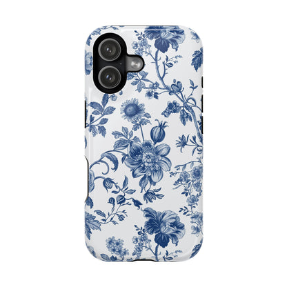 French Navy Toile iPhone Case