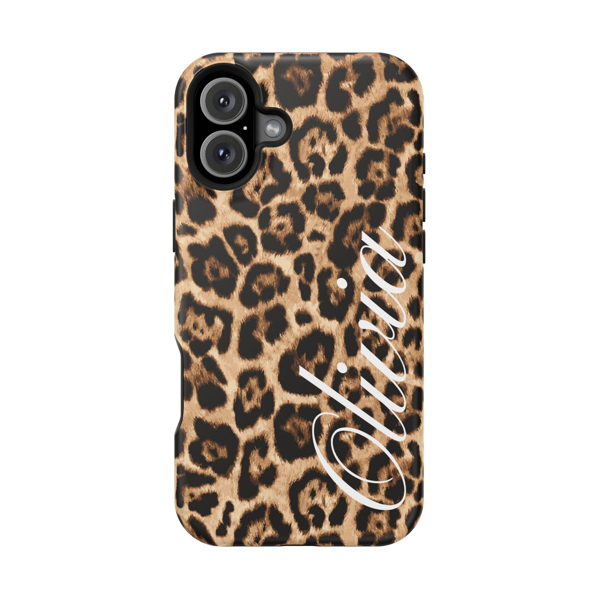 Custom Classic Leopard iPhone Case