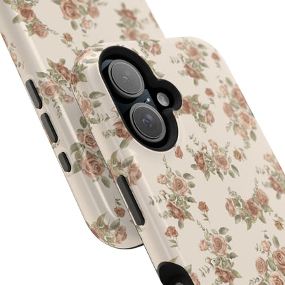 Mocha Roses iPhone Case