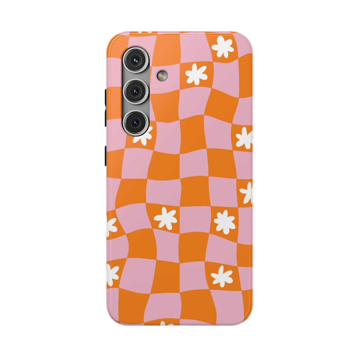Groovy Check Samsung Case