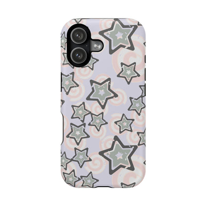 Y2K Gray Star iPhone Case