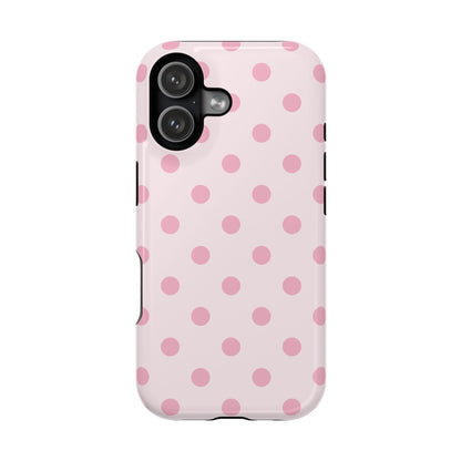 Pink Sprinkles Polka Dots iPhone Case
