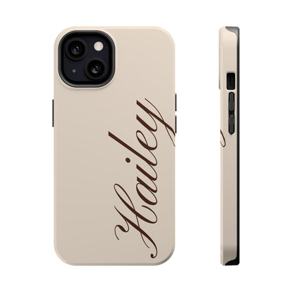 Custom Beige iPhone Case