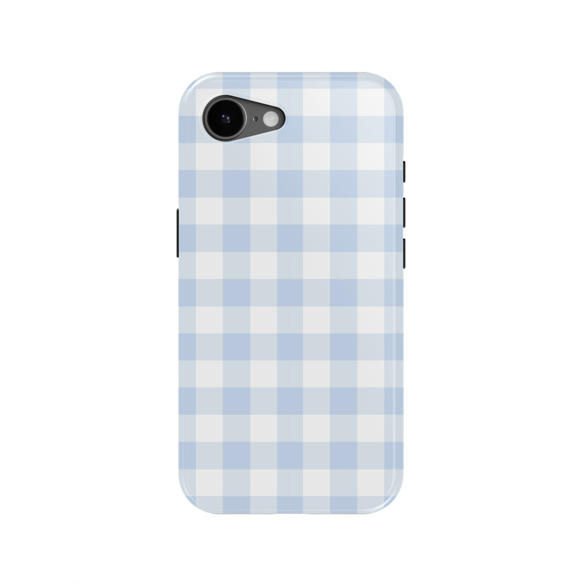 Blue Gingham iPhone Case
