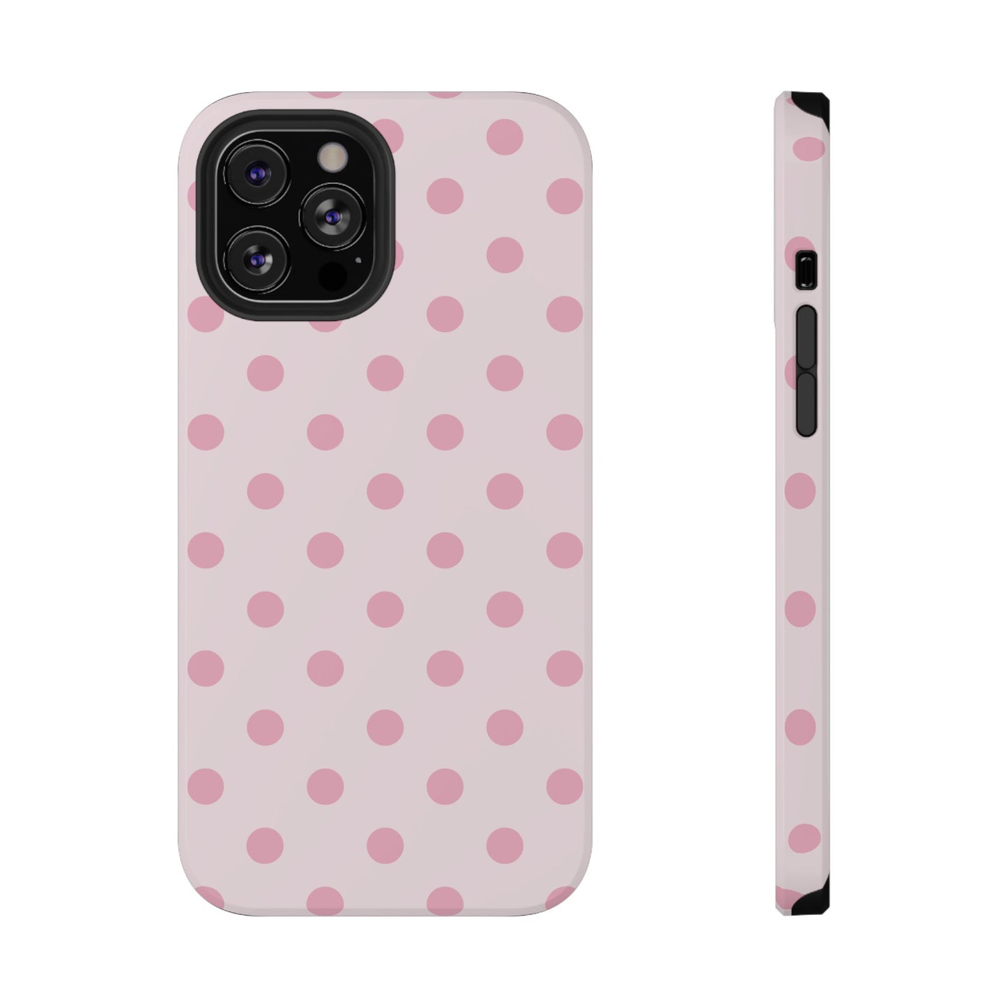 Pink Sprinkles Polka Dots iPhone Case