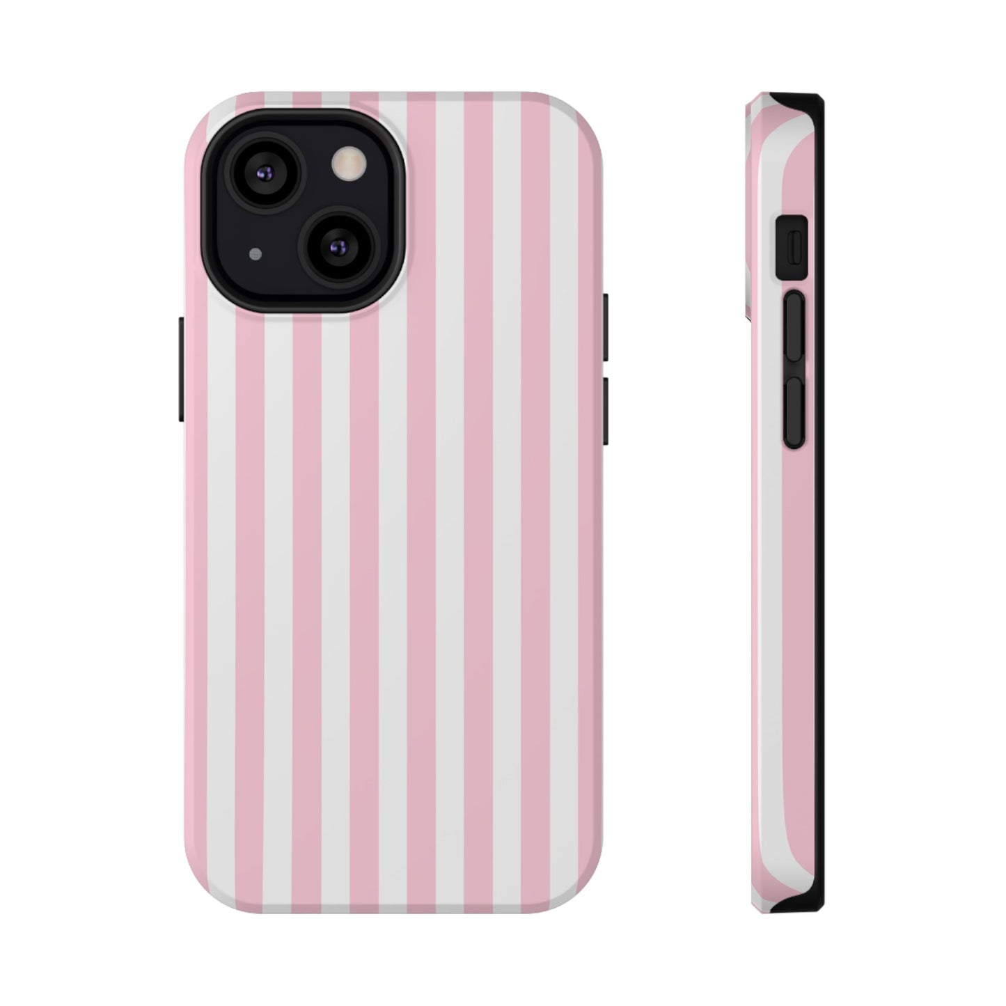 Pink Picnic Stripes iPhone Case