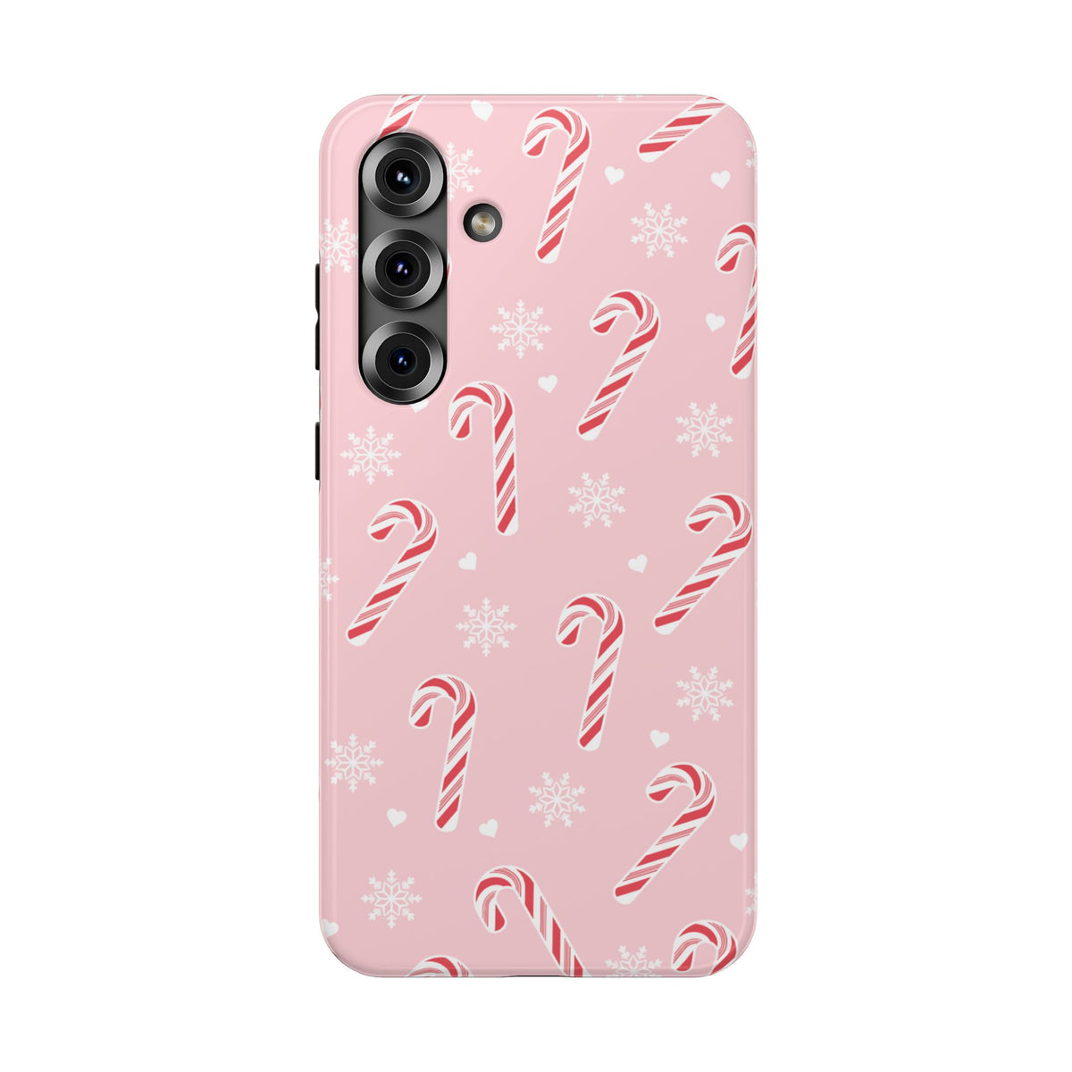 Peppermint Snowflakes Samsung Case
