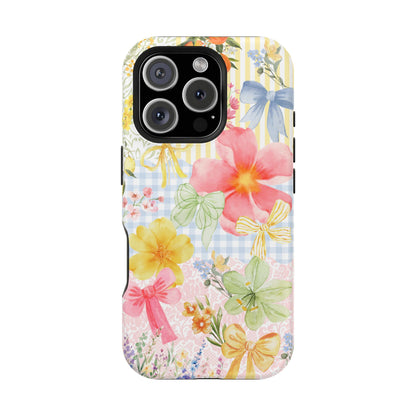 Garden Party Collage iPhone Case