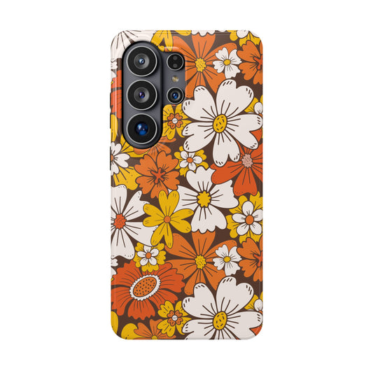 Retro Bloom Samsung Case