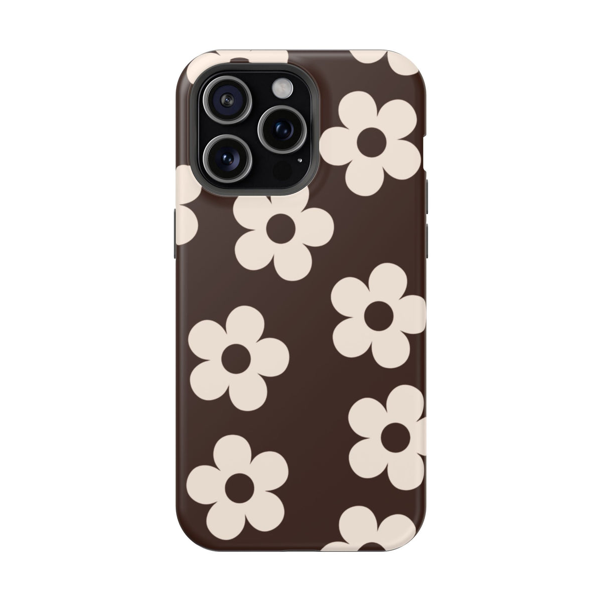 Cocoa Flowers iPhone Case
