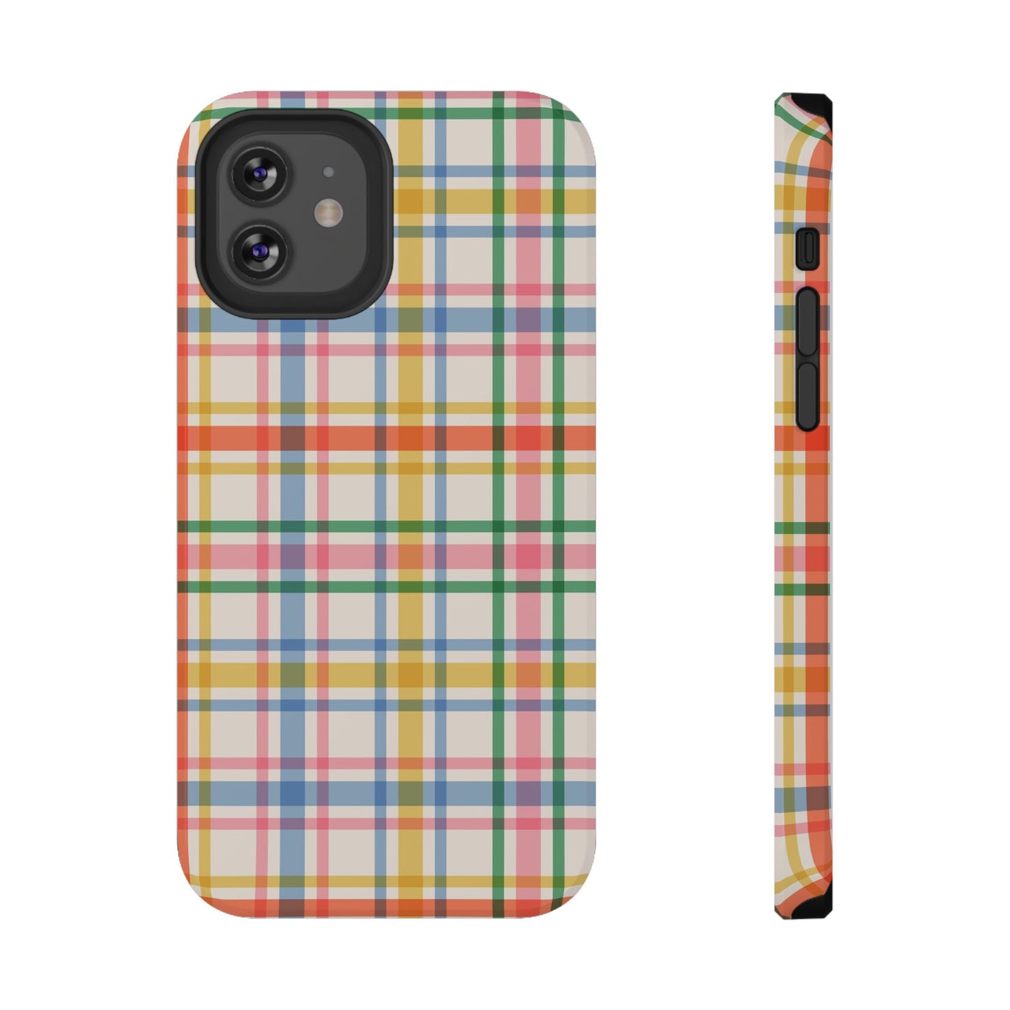 Retro Plaid iPhone Case