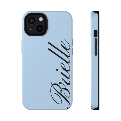 Personalized Blue iPhone Case